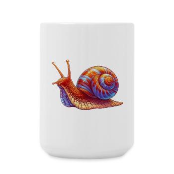 Snail - Large Mug 440 ml - white - Front