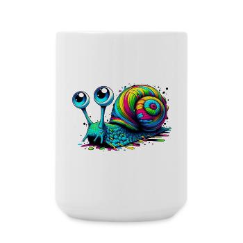 Snail - Large Mug 440 ml - white - Front