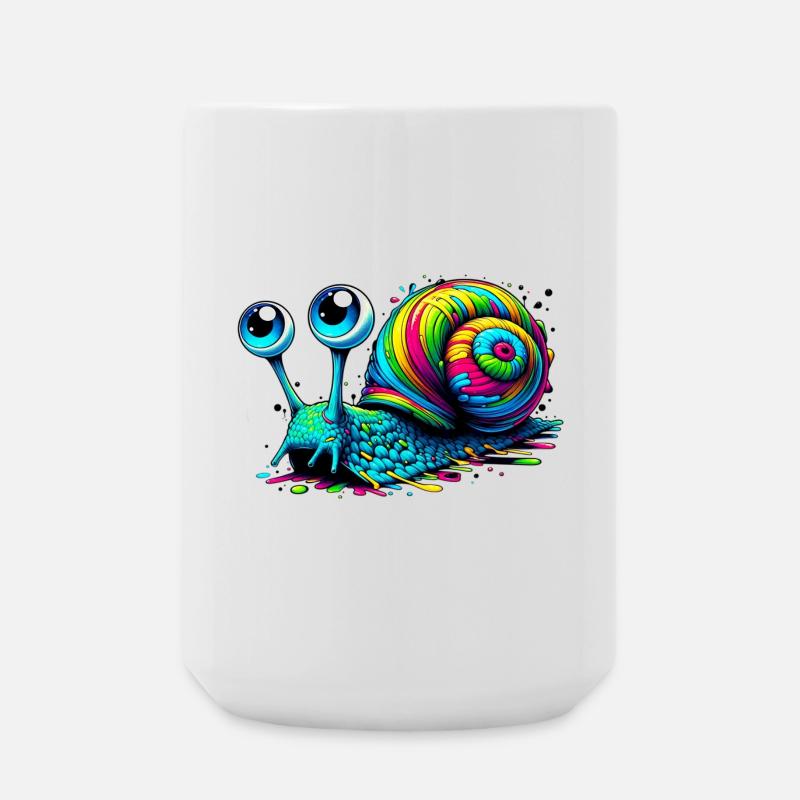 Escargot - Grande tasse 440 ml - blanc
