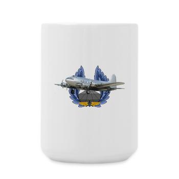 Model 307 Stratoliner - Große Tasse 440 ml - Weiß - Vorne