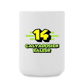 Calvadosien râleur - Grande tasse 440 ml - blanc - Devant