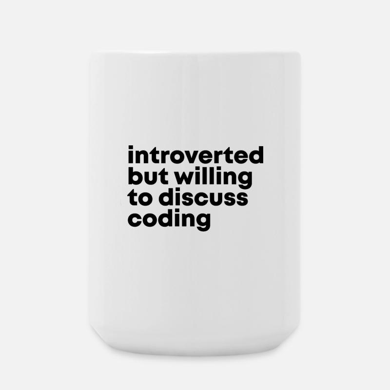 Coding - Large Mug 440 ml - white