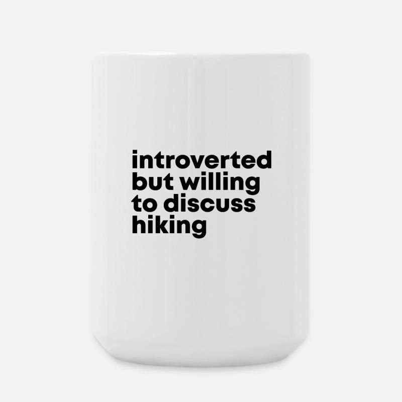 Hike - Large Mug 440 ml - white