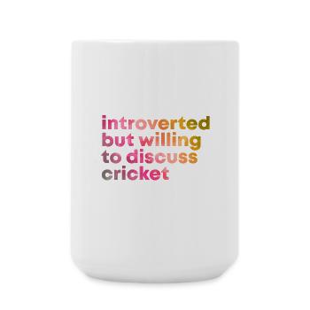 Cricket Cricket Cricket - Grande tasse 440 ml - blanc - Devant