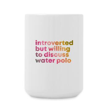 Water Polo - Large Mug 440 ml - white - Front