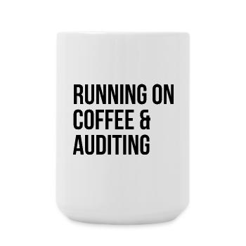 Auditeur Auditeur Auditeur Auditeur - Grande tasse 440 ml - blanc - Devant