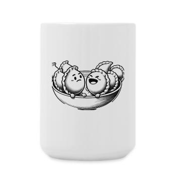 Streit Wareniki Dumplings Maultaschen - Große Tasse 440 ml - Weiß - Vorne