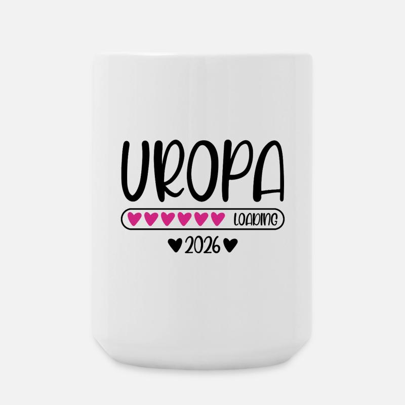 Uropa 2026 loading - Große Tasse 440 ml - Weiß