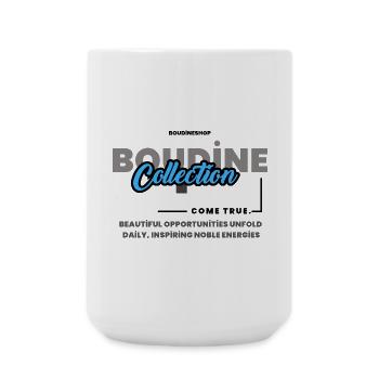 Kollektion Boudine - Große Tasse 440 ml - Weiß - Vorne