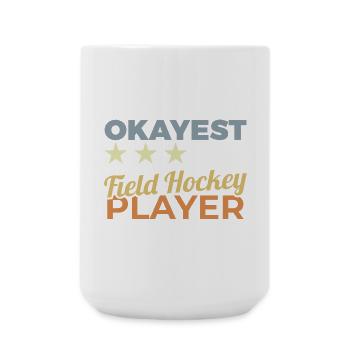Meilleur joueur de hockey - Grande tasse 440 ml - blanc - Devant
