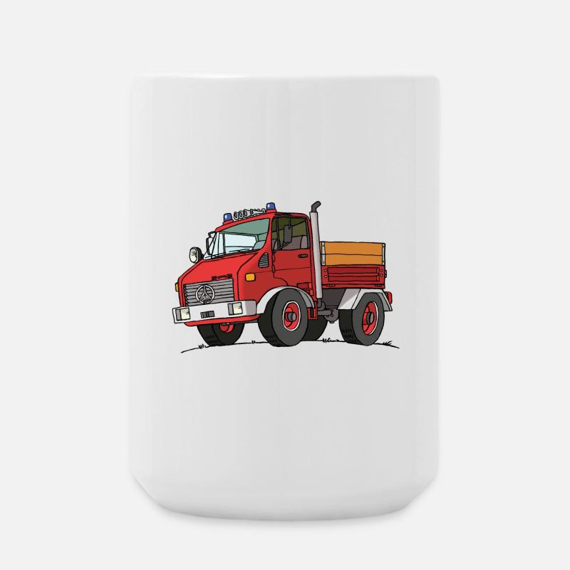 FeuerMog - Große Tasse 440 ml - Weiß