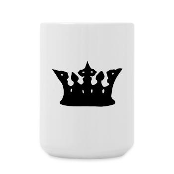 krona - Large Mug 440 ml - white - Front