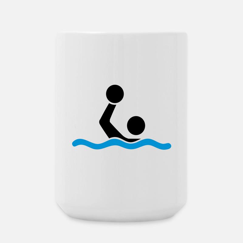 Wasserball - Große Tasse 440 ml - Weiß