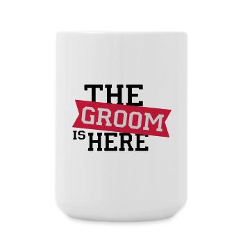 6061912 120134521 groom - Große Tasse 440 ml - Weiß - Vorne