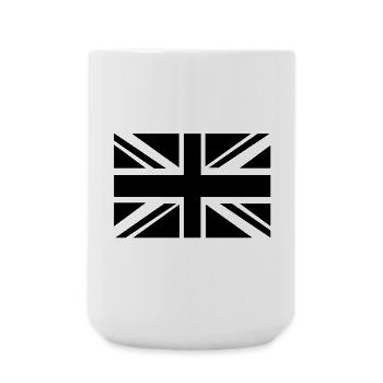 British Flag - Large Mug 440 ml - white - Front