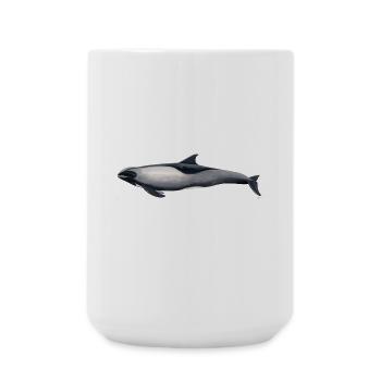 Dolphin Kopf Melone - Peponocephala electra - Große Tasse 440 ml - Weiß - Vorne