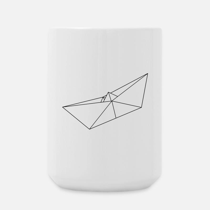 boat - Large Mug 440 ml - white