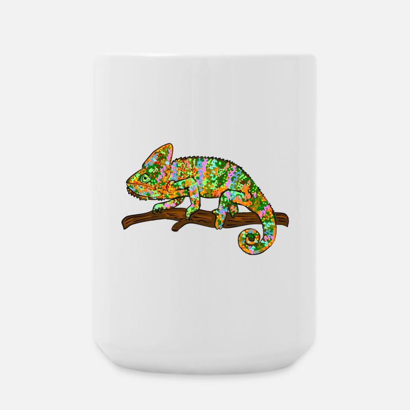 Chameleon - Large Mug 440 ml - white