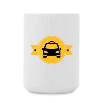 Taxi - Large Mug 440 ml - white - Front