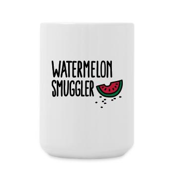 Watermelon smuggler - Große Tasse 440 ml - Weiß - Vorne