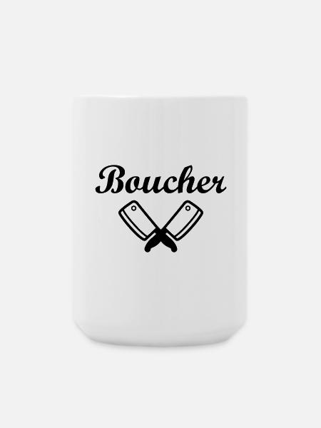 Boucher - Grande tasse 440 ml - blanc
