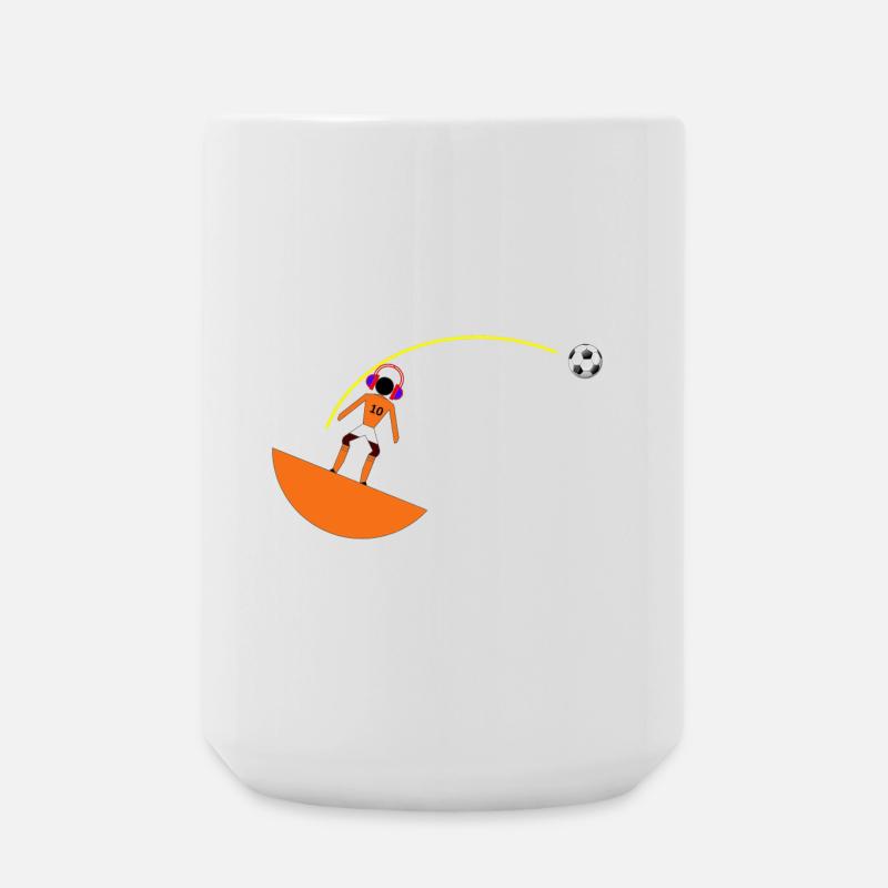 Subbuteo DJ - Large Mug 440 ml - white