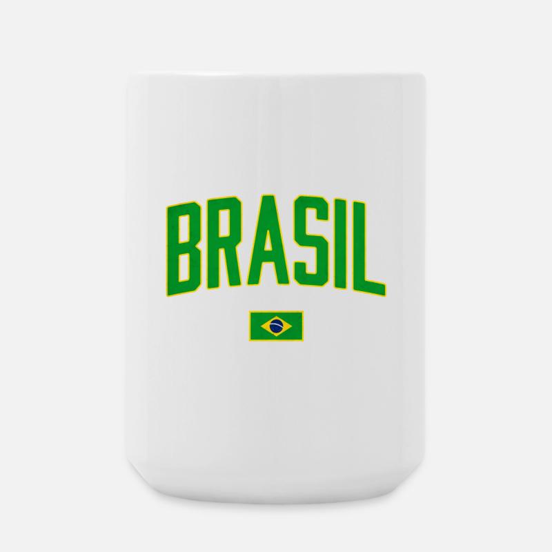 Brésil | Brasil - Grande tasse 440 ml - blanc