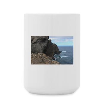 Affiche Madère Portugal - Grande tasse 440 ml - blanc - Devant