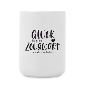 Zeugwart Fußball Sport Fußballspieler Geschenk - Große Tasse 440 ml - Weiß - Vorne