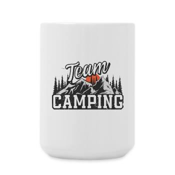 Équipe Camping - Grande tasse 440 ml - blanc - Devant