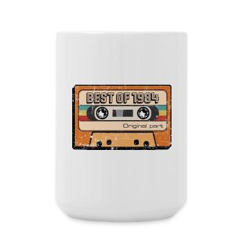 Le meilleur de 1984 Cassette rétro - Grande tasse 440 ml - blanc - Devant