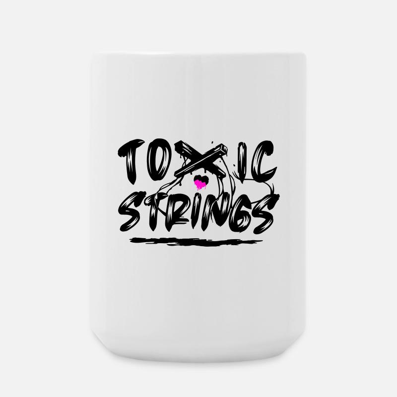 Cordes toxiques 2 Couleur - Grande tasse 440 ml - blanc