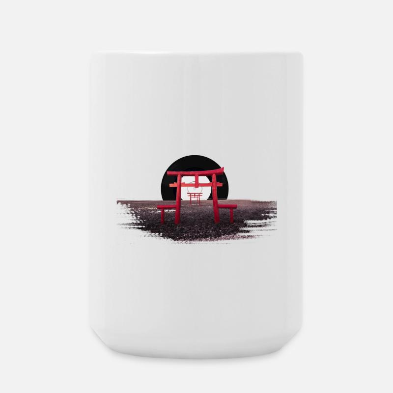 Vinyl SUN - Large Mug 440 ml - white