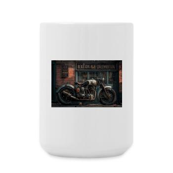 Old Bike [3] - Large Mug 440 ml - white - Front