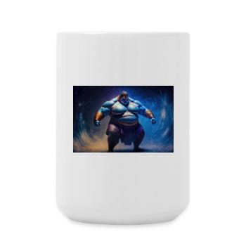 Sumo God - Grande tasse 440 ml - blanc - Devant