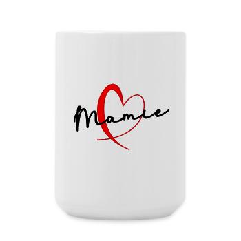 GRANNY. MOTHER'S DAY. HAPPY BIRTHDAY GRANDMA. I LOVE YOU - Large Mug 440 ml - white - Front