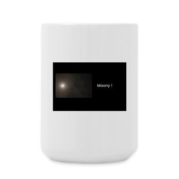 Streetwear Moony - Grande tasse 440 ml - blanc - Devant