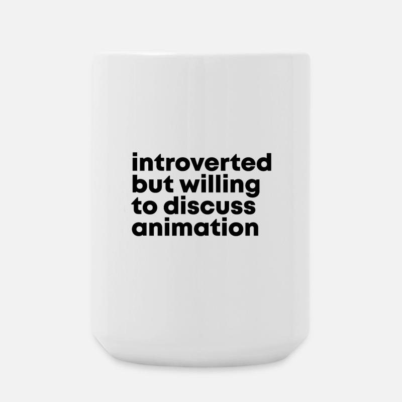 Animation - Large Mug 440 ml - white