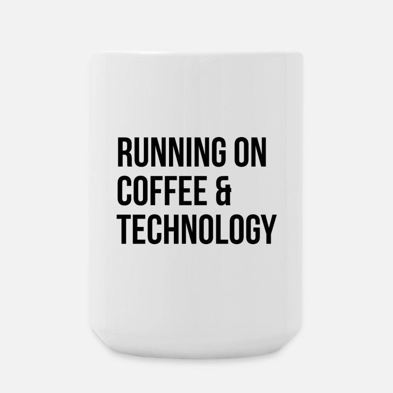 Technology - Large Mug 440 ml - white