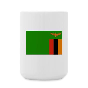 Sambia - Große Tasse 440 ml - Weiß - Vorne