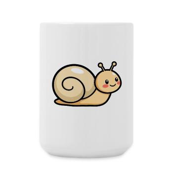Snail - Large Mug 440 ml - white - Front