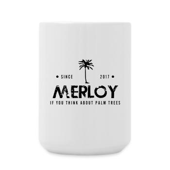 MERLOY - Große Tasse 440 ml - Weiß - Vorne