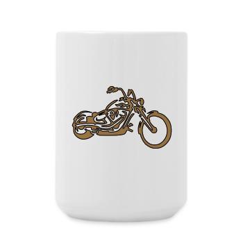 Custom – Chopper Gold Edition - Large Mug 440 ml - white - Front