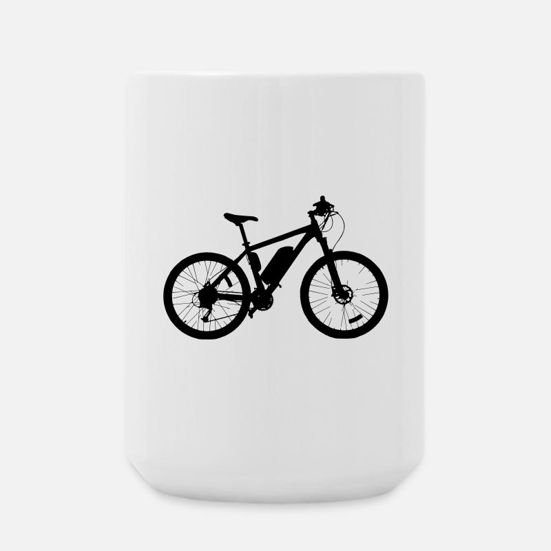 E-Bike - Große Tasse 440 ml - Weiß