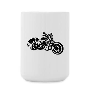 Chopper - Große Tasse 440 ml - Weiß - Vorne