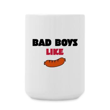 sausage - Large Mug 440 ml - white - Front
