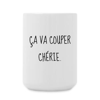 Cinéma / Citation / Série télé / Geek - Grande tasse 440 ml - blanc - Devant