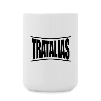 t-shirt Tratalias t-shirt Sardinia gift idea - Large Mug 440 ml - white - Front