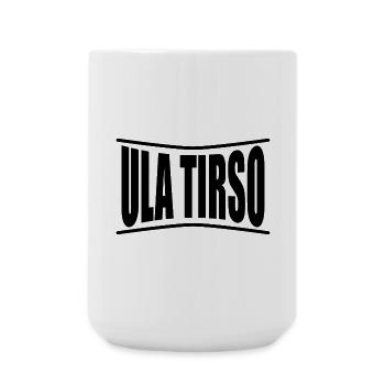 t-shirt Ula Tirso t-shirt Sardaigne idée cadeau - Grande tasse 440 ml - blanc - Devant