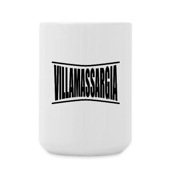 T-shirt Villamassargia t-shirt idée cadeau - Grande tasse 440 ml - blanc - Devant